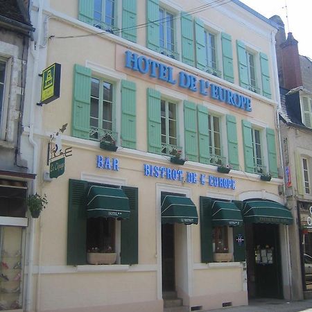 Готель Logis De L'Europe Restaurant Le Cepage Corbigny Екстер'єр фото